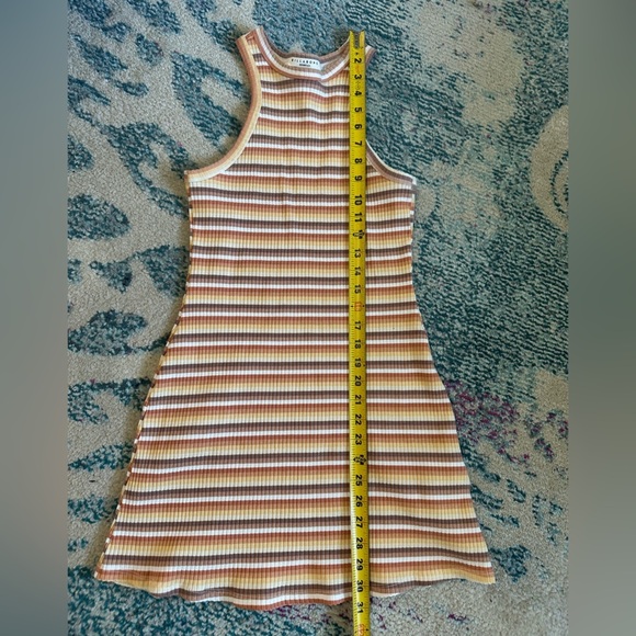 Billabong Women's Multicolored Striped Tomboy Mini Dress - Picture 3 of 7